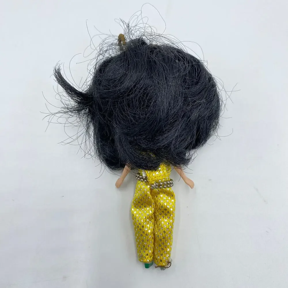 Takara Tomy Vintage 2001s Neo Blythe 4 All Gold in One Black Hair Figure Doll